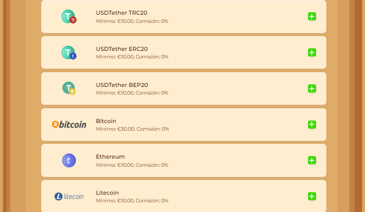 criptomonedas retiros instantáneos