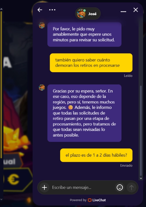 Atención al cliente de SlotsGem