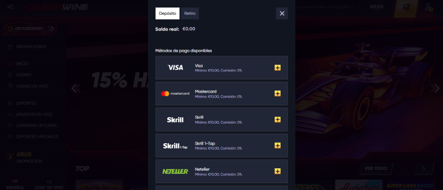 Las tarjetas de crédito_débito en el casino