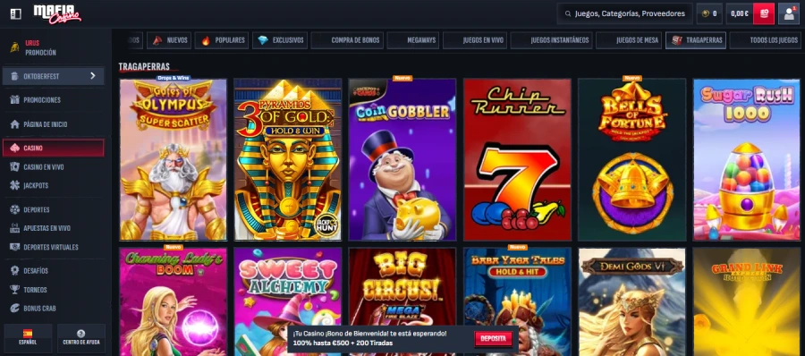 Mafia Casino tragamonedas neosurf