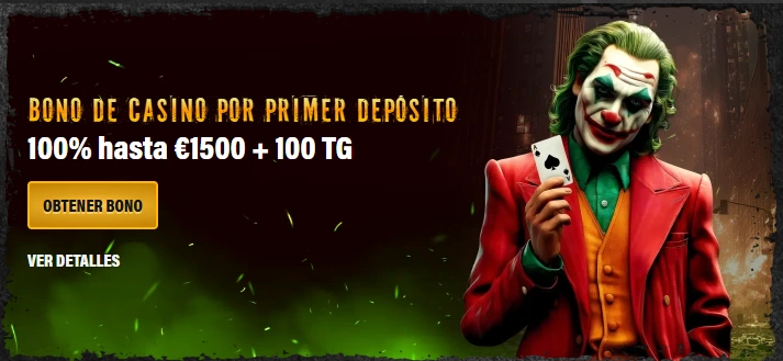 Bono de bienvenida Jokery