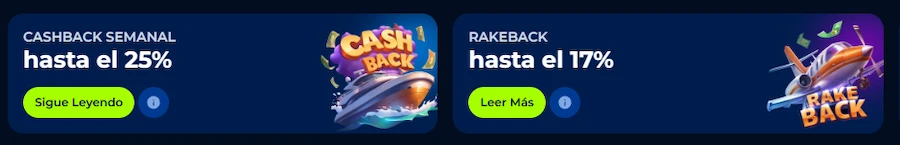 bonos cashback y reembolsos billionairespin