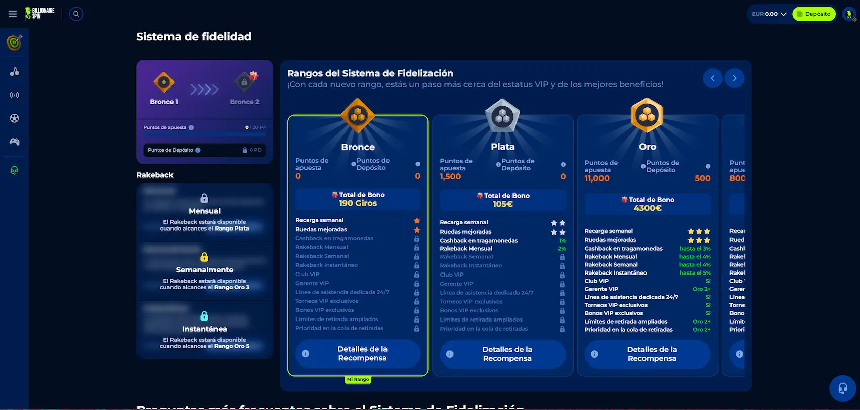 programa vip billionairespin