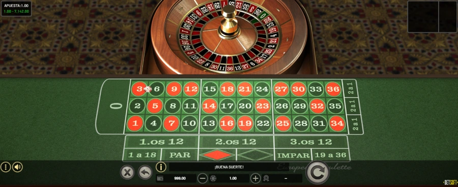 ruleta europa