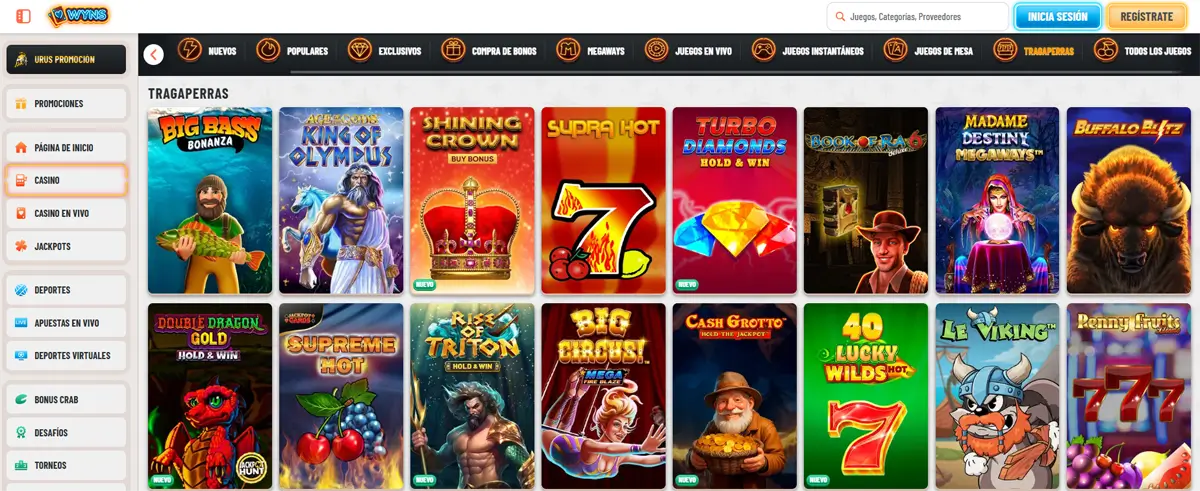 traaperras wyns casino